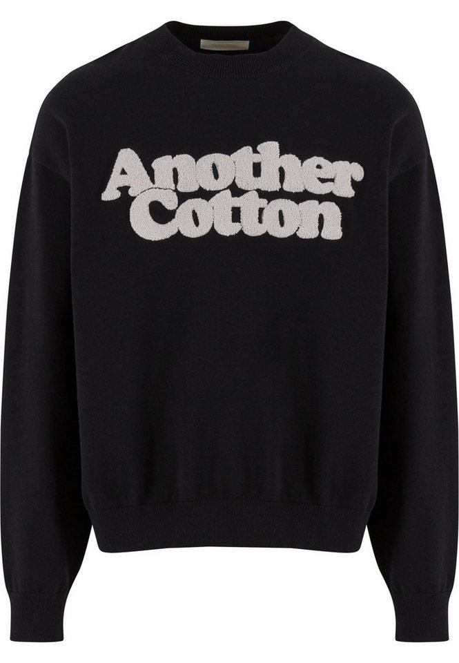 Another Cotton Lab Rundhalspullover Another Cotton Lab Another Chenille Oversize Knit Sweatshirt (1-tlg) von Another Cotton Lab