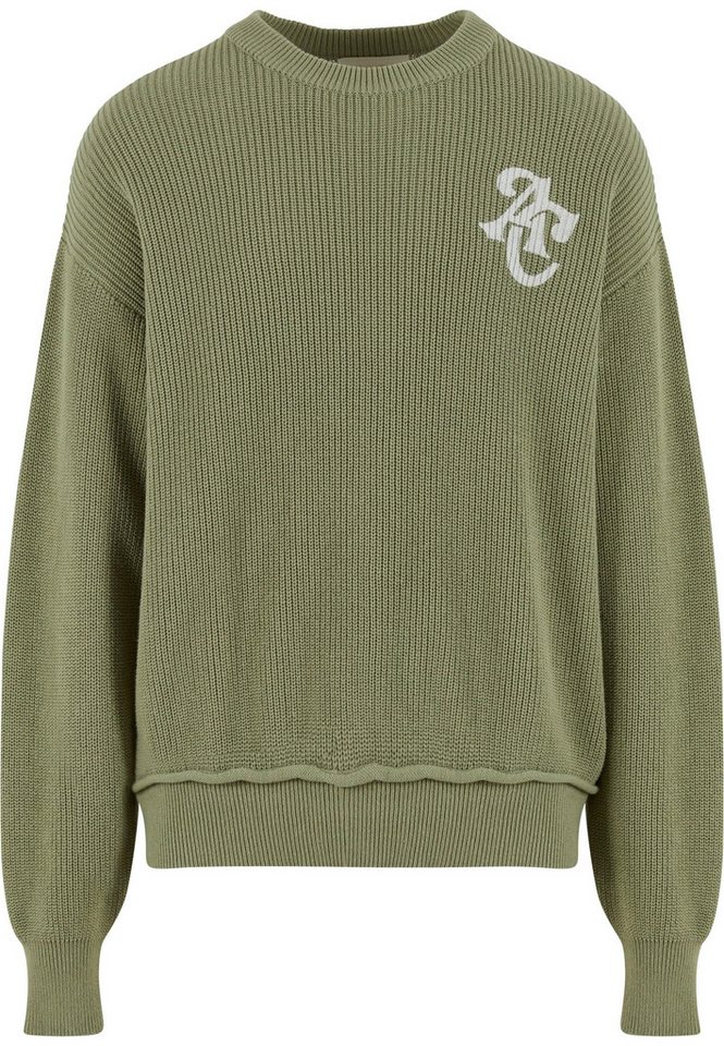 Another Cotton Lab Rundhalspullover Another Cotton Lab Another Oversize Knit Sweatshirt (1-tlg) von Another Cotton Lab