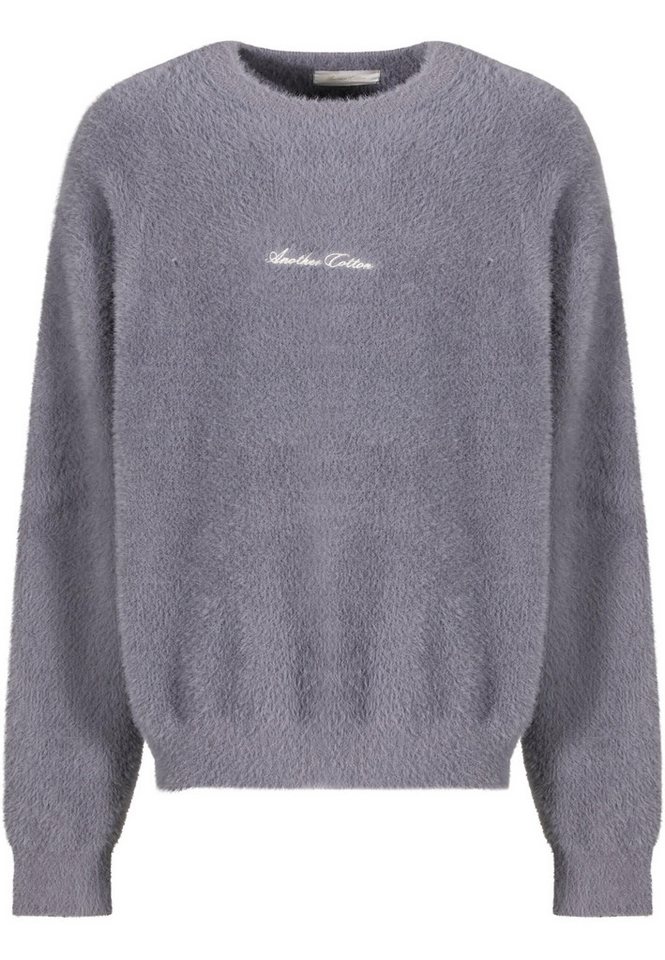 Another Cotton Lab Rundhalspullover Another Cotton Lab Chest Logo Sweater (1-tlg) von Another Cotton Lab