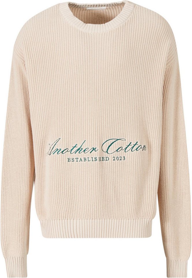 Another Cotton Lab Rundhalspullover Another Cotton Lab Established Knit Sweater (1-tlg) von Another Cotton Lab
