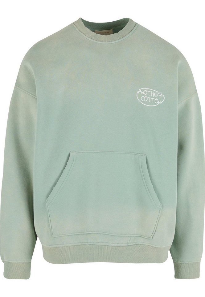 Another Cotton Lab Rundhalspullover Another Cotton Lab Matcha Mornings Oversized Sweatshirt (1-tlg) von Another Cotton Lab