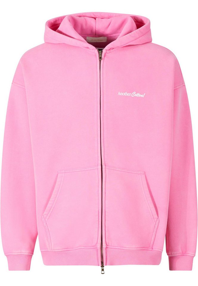 Another Cotton Lab Sweatjacke Another Cotton Lab Support Your Mental Oversized Zip Hoodie von Another Cotton Lab
