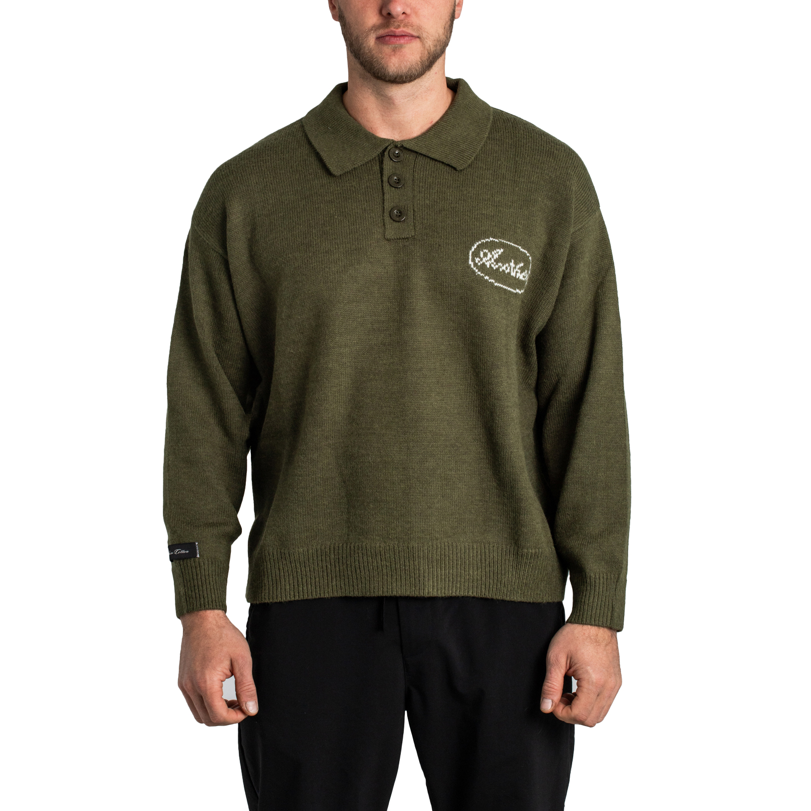 Another Cotton Lab Three Button Knit Hoodie von Another Cotton Lab