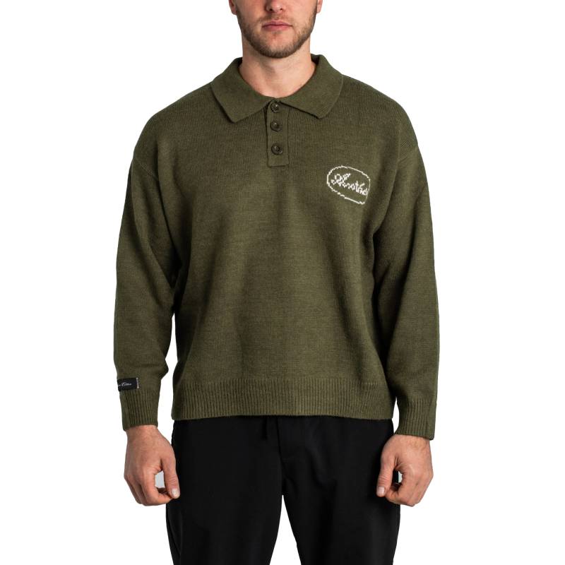 Another Cotton Lab Three Button Knit Hoodie von Another Cotton Lab