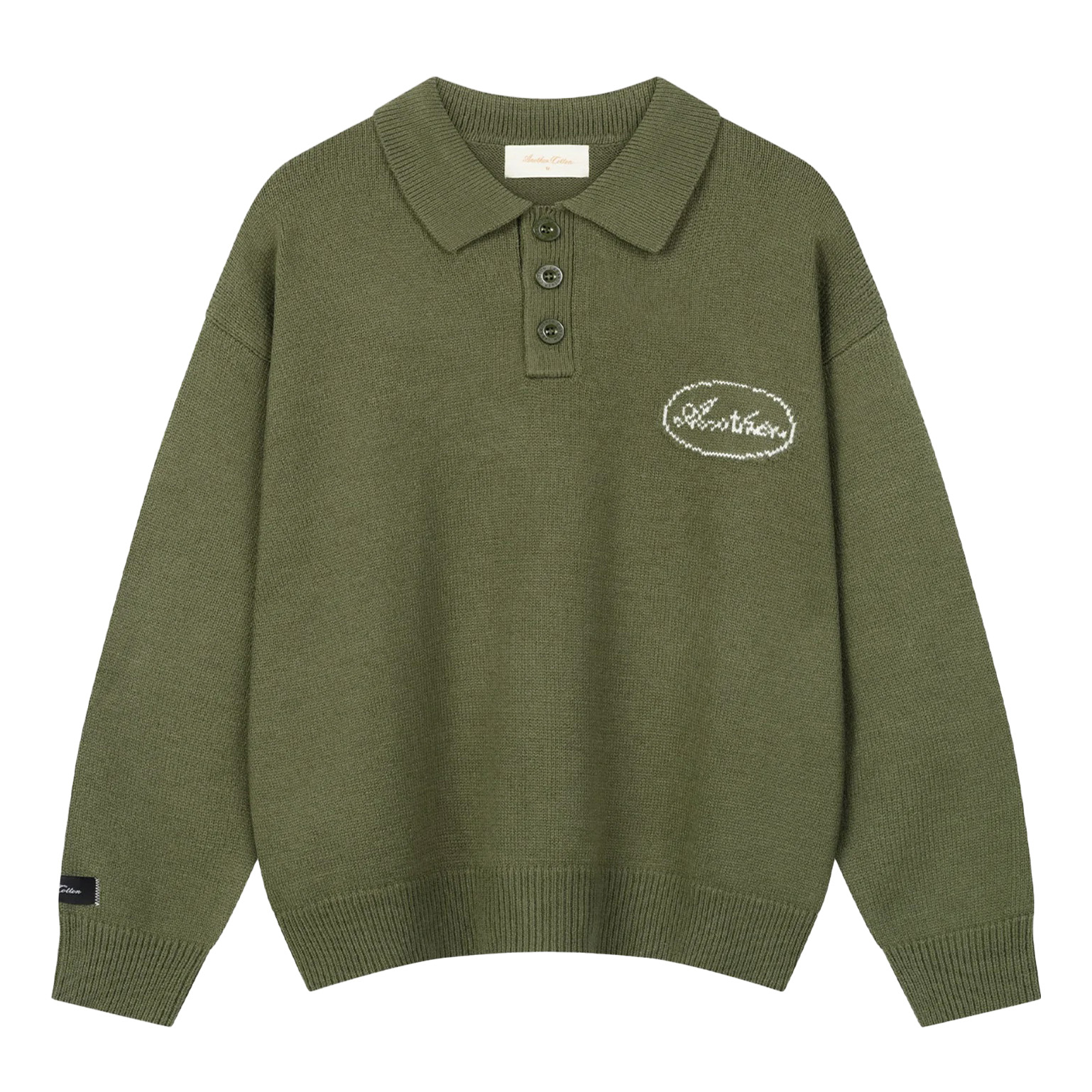 Another Cotton Lab Three Button Knit Hoodie von Another Cotton Lab