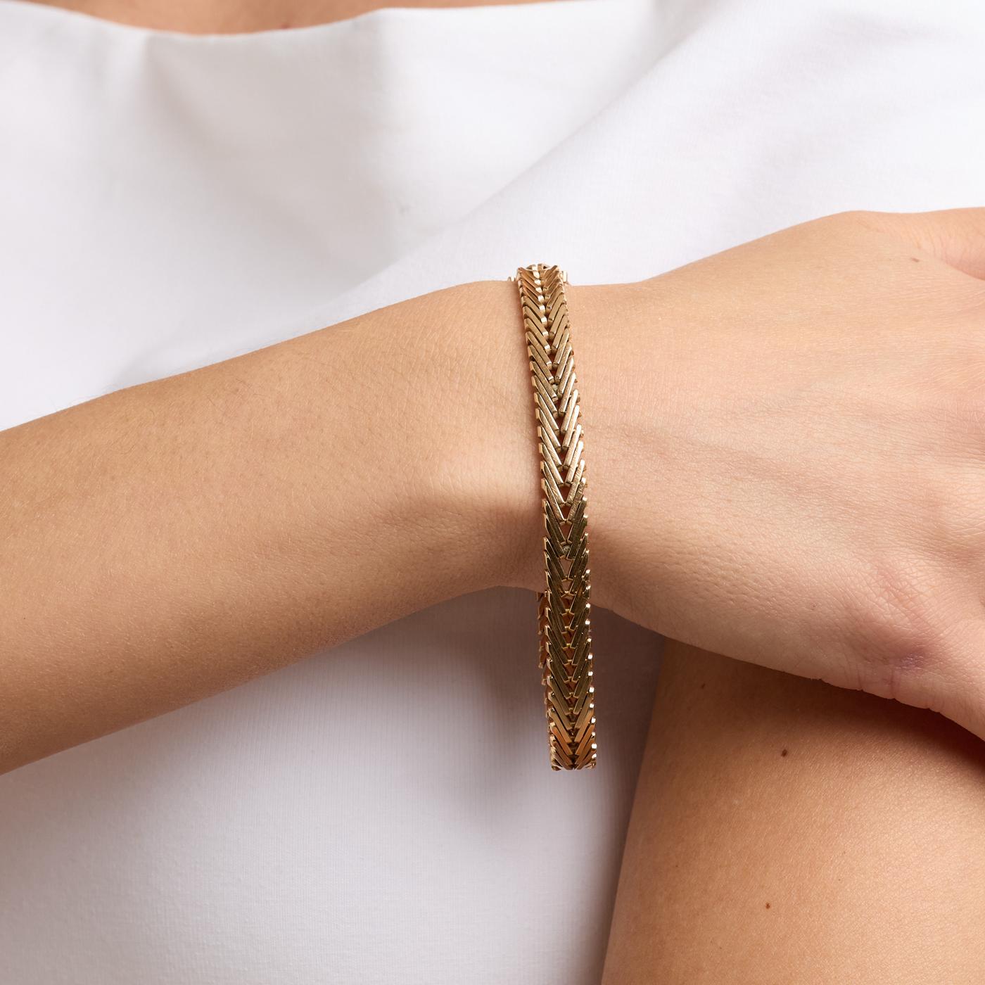 Genf Armband in 585/-Gold, 21 cm | Echtes Gold Genf Armband in 585/-Gold, 21 cm | Echtes Gold von AnothersLegacy