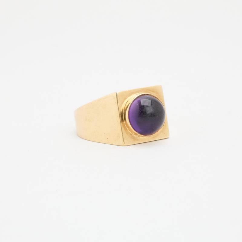 Ring Mit Und Amethyst in 14K Gold Gr. 7 | Echtes von AnothersLegacy