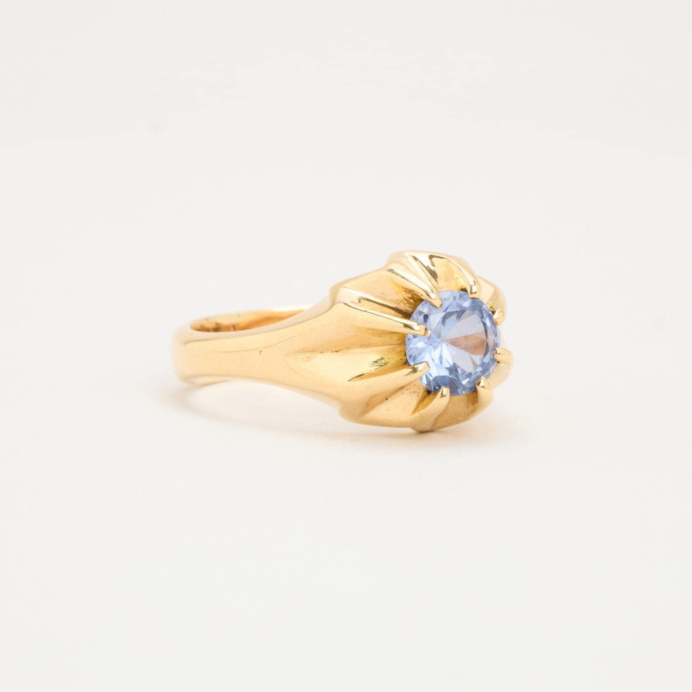 Ring Mit Und Tansanit in 585 Gold Größe 7 - | Echtes Ring Mit Und Tansanit in 585 Gold Größe 7 - | Echtes von AnothersLegacy