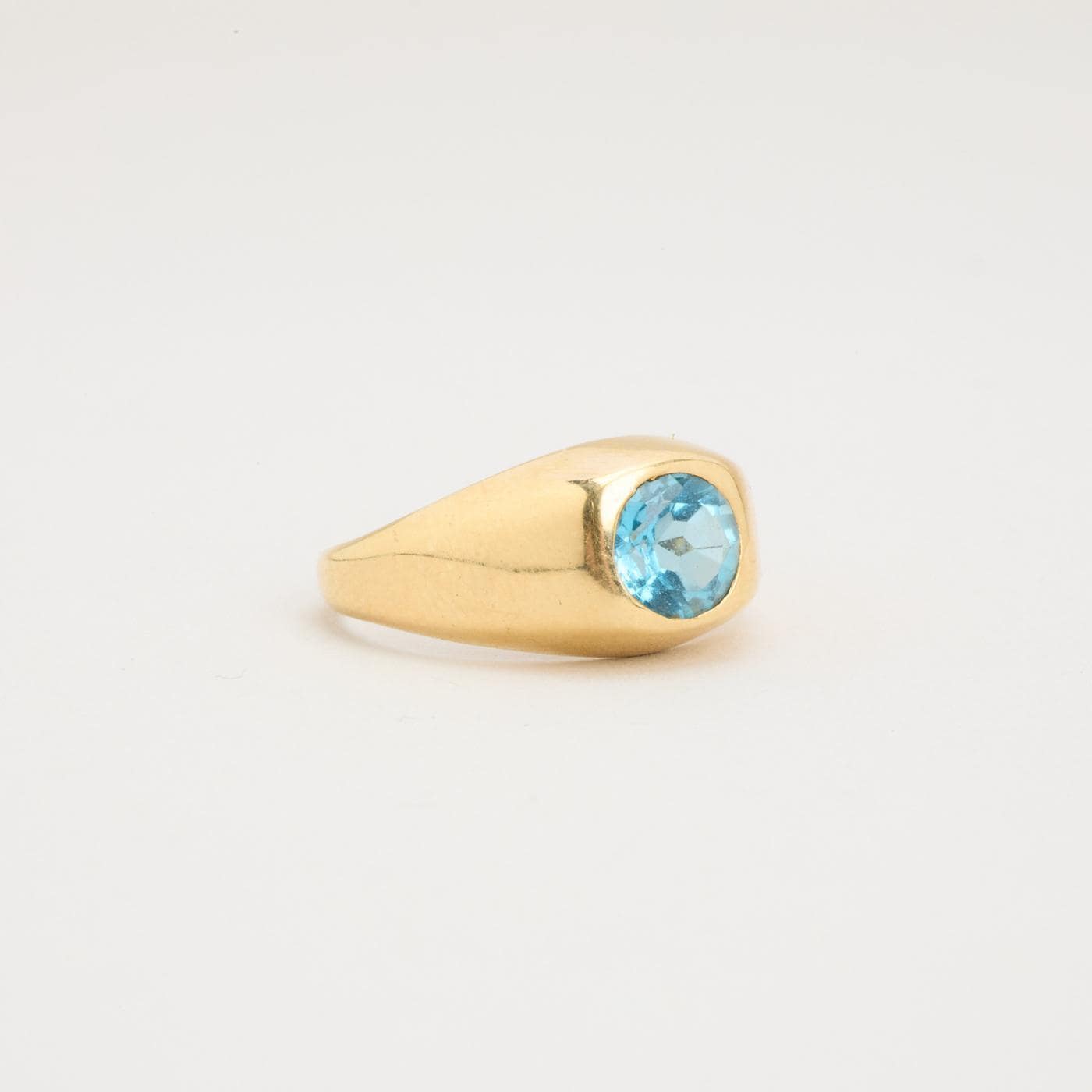 Ring Mit Und Topas in 14K Gold Gr. 5 | Echtes Fein von AnothersLegacy
