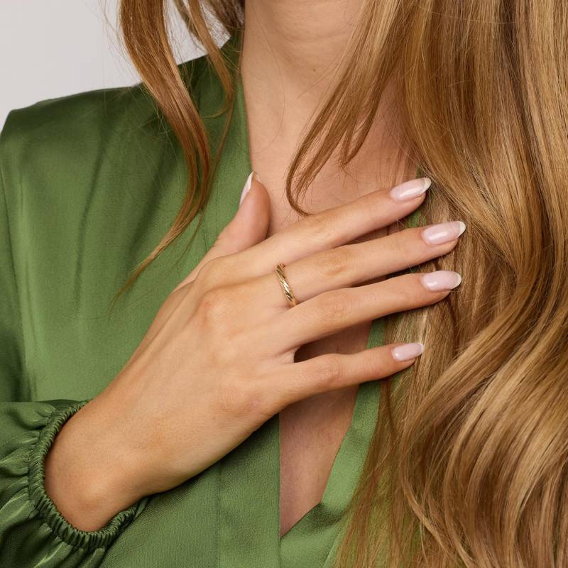 Ruben Svart Ring in 14K Gold Größe 7 - | Echtes von AnothersLegacy