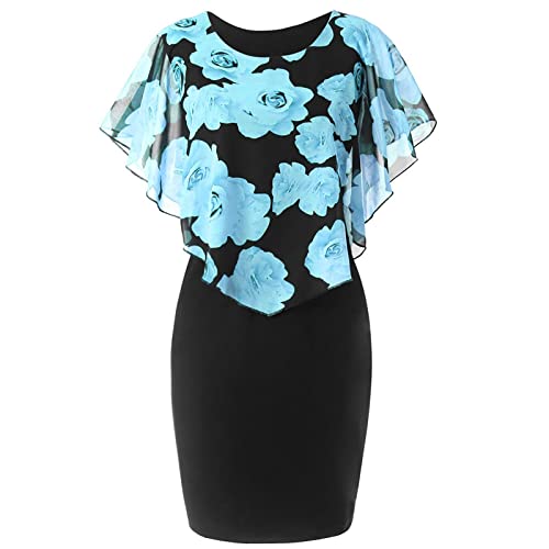 Ansenesna Festliche Kleider für Hochzeit Damen Große Größen Etuikleider Elegant Knielang Kleider Für Mollige Frauen Festliche Kleider Chiffon Abschlusskleider Festkleid Ärmellos Ballkleider Ansenesna Festliche Kleider für Hochzeit Damen Große Größen Etuikleider Elegant Knielang Kleider Für Mollige Frauen Festliche Kleider Chiffon Abschlusskleider Festkleid Ärmellos Ballkleider von Ansenesna