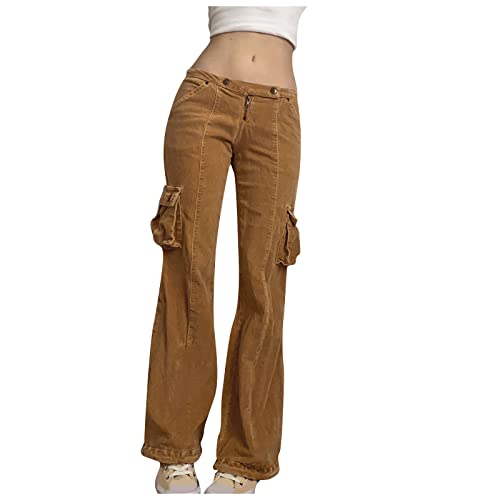 Ansenesna Hose Damen Flared Cord Elegant Cordhose Frauen Mit Seitentaschen Niedrige Leibhöhe Schlaghose Low Waist Vintage Hosn Lange Beine Freizeithose Ansenesna Hose Damen Flared Cord Elegant Cordhose Frauen Mit Seitentaschen Niedrige Leibhöhe Schlaghose Low Waist Vintage Hosn Lange Beine Freizeithose von Ansenesna
