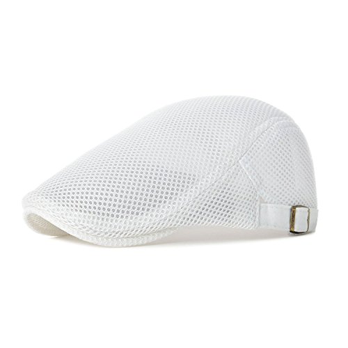 Anshili Herren Damen Mesh Cap Schirmmützen for Sommer (Weiß) von Anshili