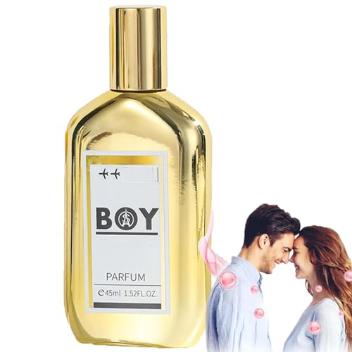 Flysmus BOY Lure Mirror Pheromon-Parfüm, Pheromon-Köln für Männer, zieht Frauen an, langlebiges Pheromon-Parfüm, Köln-Spray für Männer, langlebiges Parfüm (Gold) von Anshka