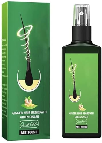 Growthplus Nourishing Ginger Spray 100ML,Organic Growth Plus Nourishing Ginger Spray Hair Growth for Men Women (1pcs) von Anshka