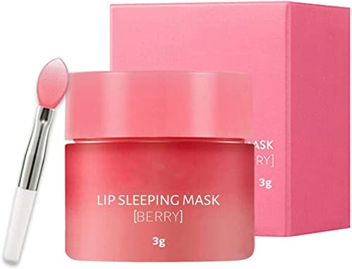 Lip Sleeping Mask, Lip Sleeping Care Special Mask Care Moisture Korean Lip Balm Smooth, Lip Sleeping Mask, Lip Mask Overnight, Lip Mask for Dry Chapped Peeling Cracked Lips (1pcs) von Anshka