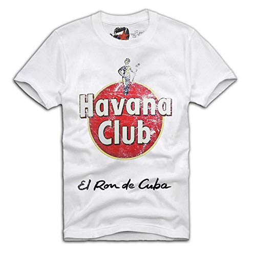 Fashion Havana Club Vintage Party T-Shirt Weiß von Ant