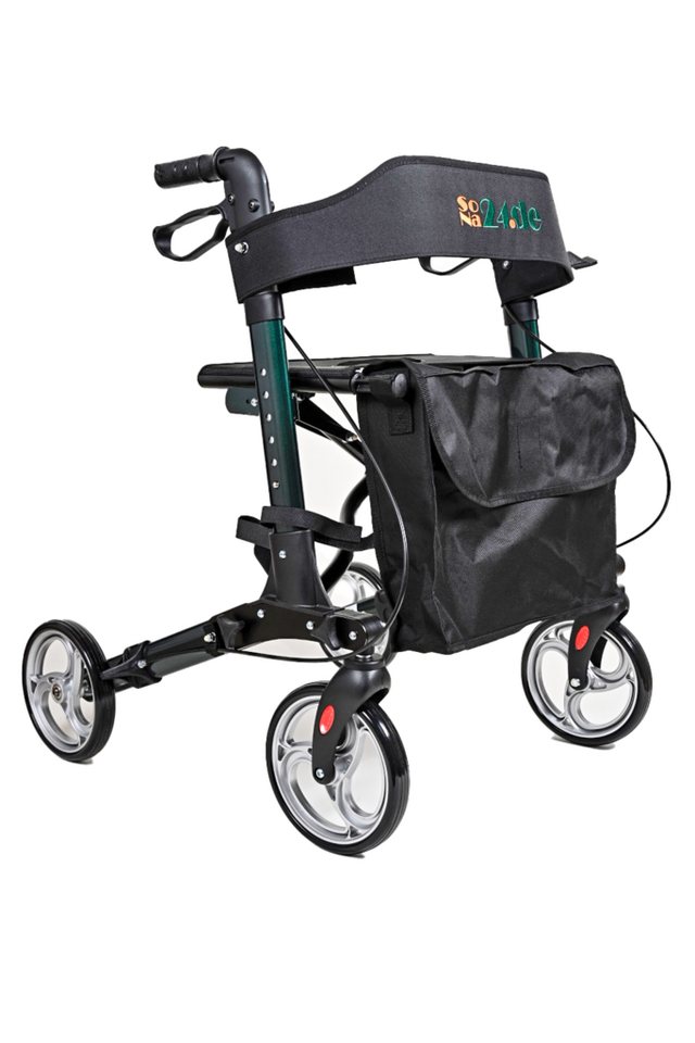 Antar Medizin GmbH Rollator SoNa24 Leichtgewicht Reise Rollator, Antar AT51006SN, 3-fach faltbar für die Reise, Zug, Flug, Bus, Auto Antar Medizin GmbH Rollator SoNa24 Leichtgewicht Reise Rollator, Antar AT51006SN, 3-fach faltbar für die Reise, Zug, Flug, Bus, Auto von Antar Medizin GmbH