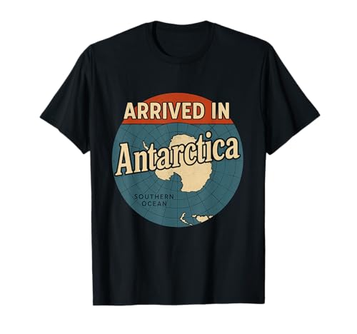 Antarktis Reise Reise Geschenkidee für Frauen Männer Kreuzfahrt T-Shirt von AntarcticaGoods