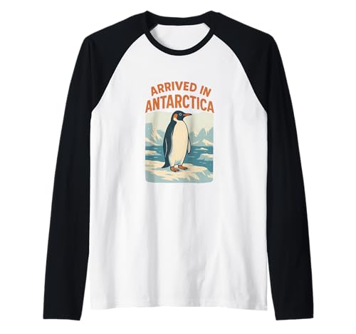 Antarktis Reise Reise Kreuzfahrt Geschenk für Frauen Männer Influencer Raglan von AntarcticaGoods