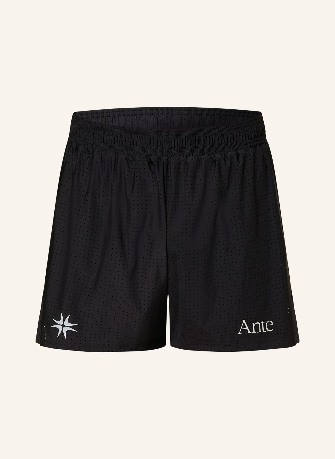 Ante 2-In-1-Laufshorts Elite schwarz Ante 2-In-1-Laufshorts Elite schwarz von Ante