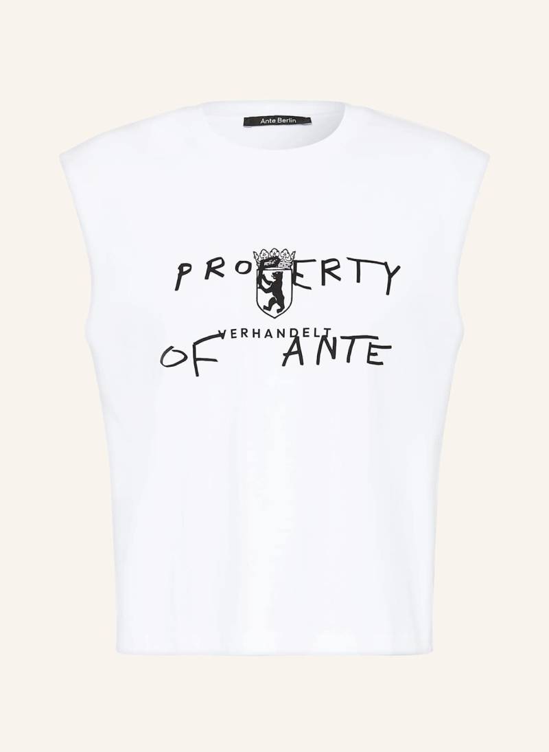 Ante Tanktop Property weiss von Ante