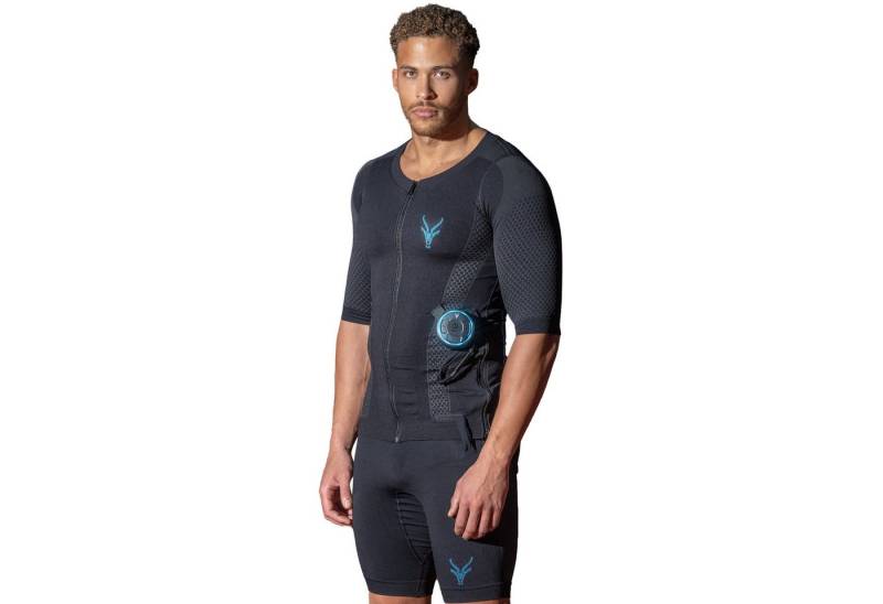 Antelope by Beurer EMS-Gerät EMS Anzug Männer EMS Komplettsystem Training zur Muskelstimulation, (Set), S-XXL, Shirt + Short, 18 Elektroden, kostenlose App von Antelope by Beurer