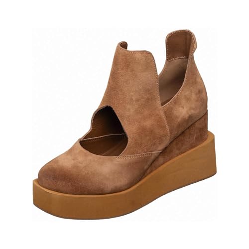 Antelope Damen Unity Suede Pantoletten, Mokka, 10-10.5 von Antelope