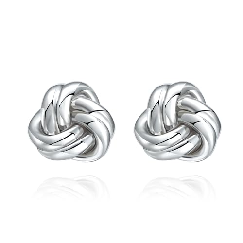 Anten Pink 18K Ohrringe Gold Creolen, Chunky Goldene Ohrringe Damen, Hypoallergen Ohrringe, Schmuck Geschenke für Frauen Damen Mädchen von Anten Pink