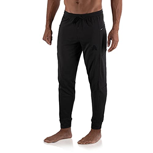 Anthem Athletics Hyperflex Herren Slim Fit Trainingshose Jogginghose Jogginghose - Volcanic Black - Groß von Anthem Athletics