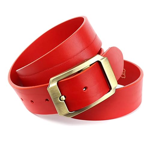 Anthoni Crown Damen 4JB1601RE Gürtel, Rot, 100 von Anthoni Crown