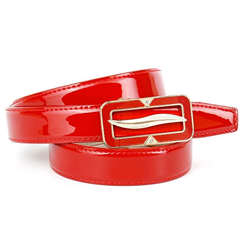 Anthoni Crown Damen 4RV01L Gürtel, Rot (Rot 060), 95 von Anthoni Crown