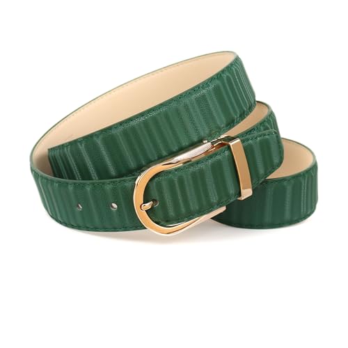 Anthoni Crown Damen Damengürtel 3D Gürtel, Grün, 100 von Anthoni Crown