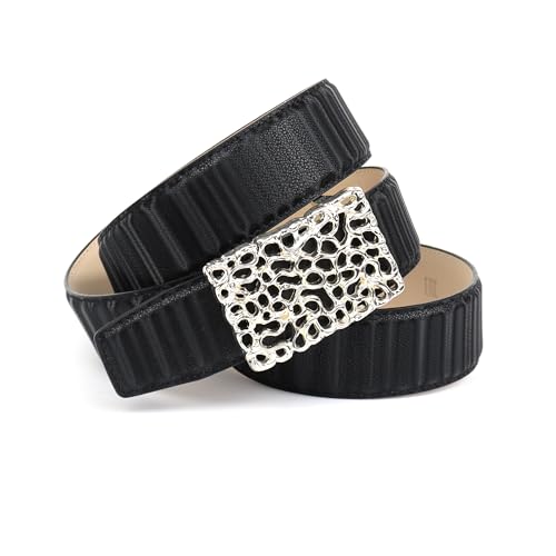 Anthoni Crown Damen Ledergürtel 551IZ3D10SC Gürtel, Schwarz, 95 Anthoni Crown Damen Ledergürtel 551IZ3D10SC Gürtel, Schwarz, 95 von Anthoni Crown