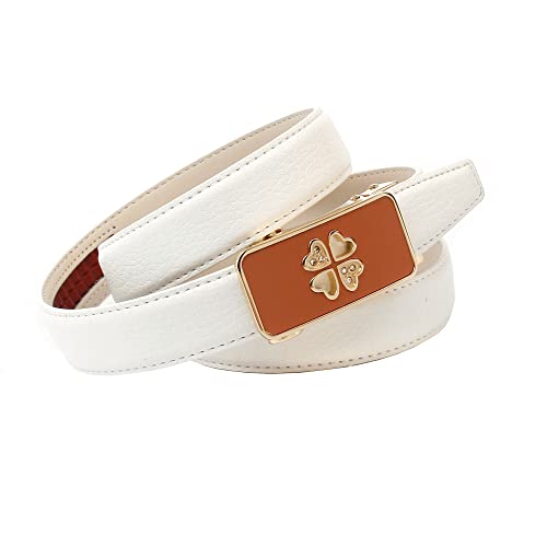 Anthoni Crown Damen Ledergürtel Gürtel, Beige, 70 von Anthoni Crown