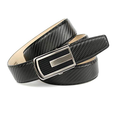 Anthoni Crown Herren 203CKB10 Gürtel, Schwarz (Schwarz 010), 677 (Herstellergröße: 105) von Anthoni Crown