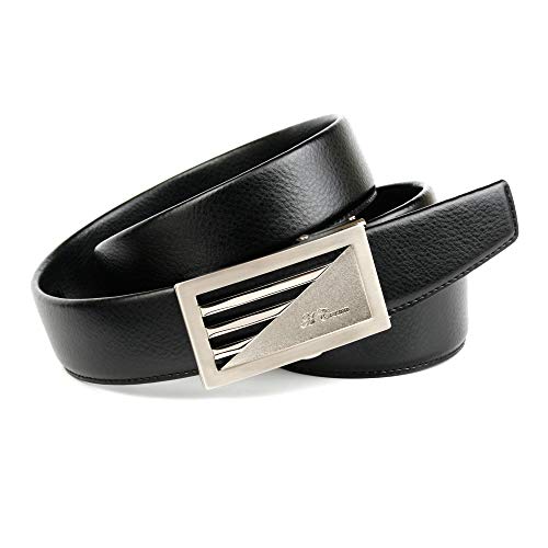 Anthoni Crown Herren 2211T10 Gürtel, Schwarz, 100 von Anthoni Crown