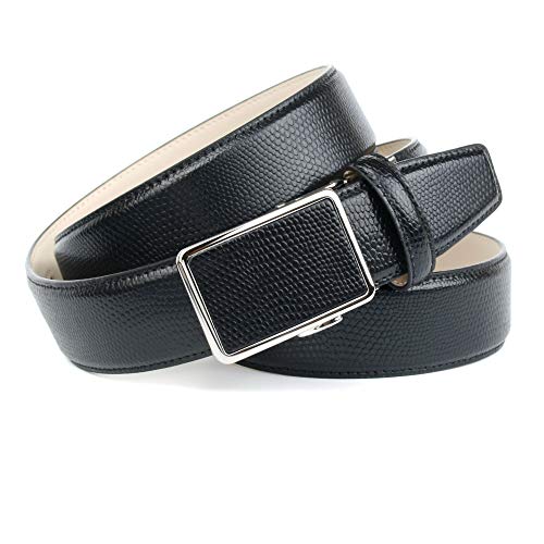 Anthoni Crown Herren 2517V10 Gürtel, Schwarz (Schwarz 010), 680 (Herstellergröße: 120) von Anthoni Crown