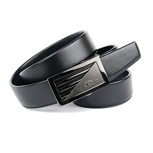 Anthoni Crown Herren 3231T10 Gürtel, Schwarz (Schwarz 010), 677 (Herstellergröße: 105) von Anthoni Crown
