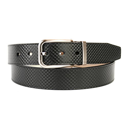 Anthoni Crown Herren A1PB10 Gürtel, Schwarz (Schwarz 010), 110 von Anthoni Crown