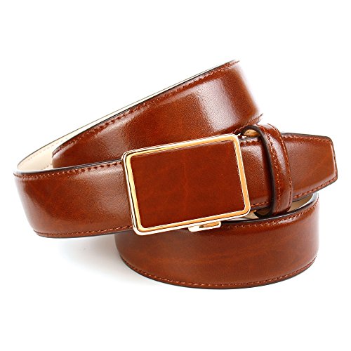 Anthoni Crown Herren A47114 Gürtel, Braun (Cognac 030), 110 von Anthoni Crown