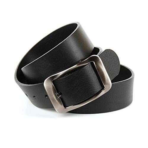 Anthoni Crown Herren C3JN.110 Gürtel, Schwarz (Schwarz 010), 678 (Herstellergröße: 110) von Anthoni Crown