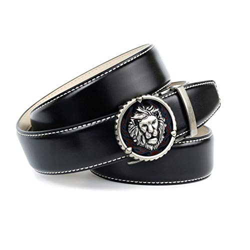 Anthoni Crown Herren K1Lnn.Ws10 Gürtel, Schwarz (Schwarz 010), 674 (Herstellergröße: 90) von Anthoni Crown