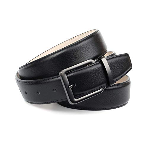 Anthoni Crown Herren L3PN.T10 Gürtel, Schwarz (Schwarz 010), 675 (Herstellergröße: 95) von Anthoni Crown