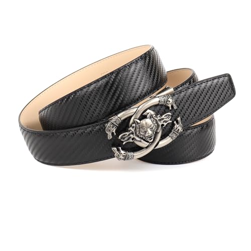 Anthoni Crown Herren Ledergürtel 1CWKB10-85 Gürtel, Schwarz, 105 Anthoni Crown Herren Ledergürtel 1CWKB10-85 Gürtel, Schwarz, 105 von Anthoni Crown