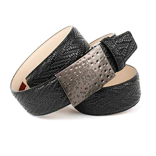 Anthoni Crown Herren Ledergürtel D932CEL10SCH Gürtel, Schwarz, 105 Anthoni Crown Herren Ledergürtel D932CEL10SCH Gürtel, Schwarz, 105 von Anthoni Crown