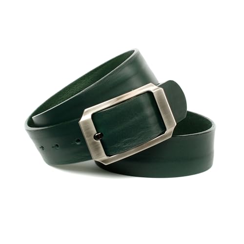 Anthoni Crown Herren Ledergürtel Gürtel, Grün, 110 Anthoni Crown Herren Ledergürtel Gürtel, Grün, 110 von Anthoni Crown