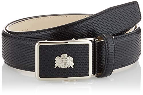 Anthoni Crown Herren Ledergürtel Gürtel, Schwarz, 105 von Anthoni Crown