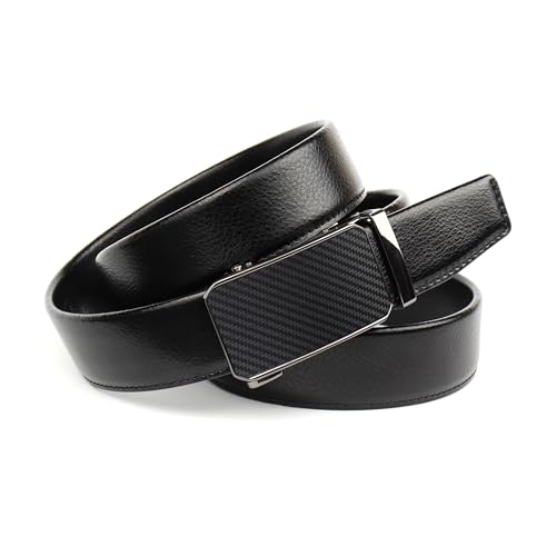 Anthoni Crown Herren Ledergürtel Gürtel, Schwarz, 110 Anthoni Crown Herren Ledergürtel Gürtel, Schwarz, 110 von Anthoni Crown