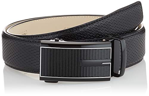 Anthoni Crown Herren Ledergürtel Gürtel, Schwarz, 110 Anthoni Crown Herren Ledergürtel Gürtel, Schwarz, 110 von Anthoni Crown